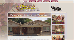 Desktop Screenshot of gerardifuneralhomeonline.com